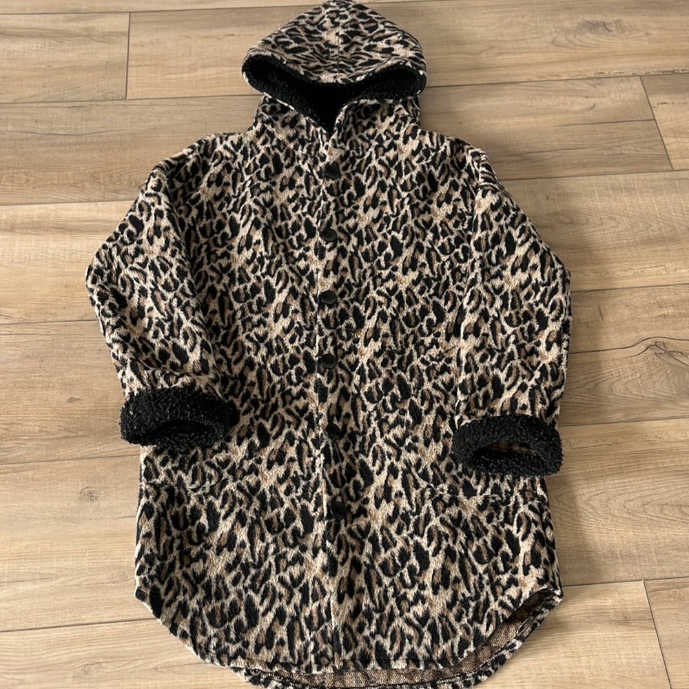 Leopard print jacket